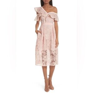 Self-Portrait Midi Dress